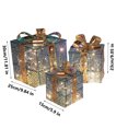 thumbnail image 3 of Fiudx Luces Navideñas para Cajas de Regalo, Cajas Luminosas con Cinta Led, Adornos Decorativos Brillantes, Decoración Navideña para Interiores y Exteriores, Ambiente Festivo, Juego de 3 Piezas, Funci, 3 of 6