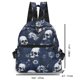 thumbnail image 3 of Mini mochila Cagnkofi para mujer, estilo europeo y estadounidense, estilo gótico, estilo bandolera de viaje, estilo informal, para Halloween., 3 of 5