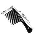 thumbnail image 3 of WEIXF Large Wide Tooth Comb Handle Detangling Reduce Hair Loss Brush Tool Curly to Straight Hair Products Curly Hair Stuff for Kids Hair Brush for Curly Hair Hair Puffs for Women Color Hair Brush for, 3 of 4
