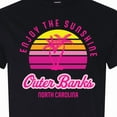 thumbnail image 4 of Inktastic Summer Enjoy the Sunshine Outer Banks North Carolina in Pink T-Shirt, 4 of 5