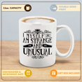 thumbnail image 2 of Shop4Ever I Myself Am Strange and Unusual Novelty Ceramic Coffee Mug Tea Cup Halloween Gift (White 11 oz.), 2 of 4