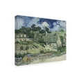 thumbnail image 4 of Van Gogh 'Thatched Cottages At Cordeville' Canvas Art, 4 of 4