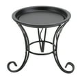 thumbnail image 4 of Support de Pot de Fleurs et Plantes Mini en Métal Fer pour Intérieur Extérieur Balcon Bureau (Noir), 4 of 8