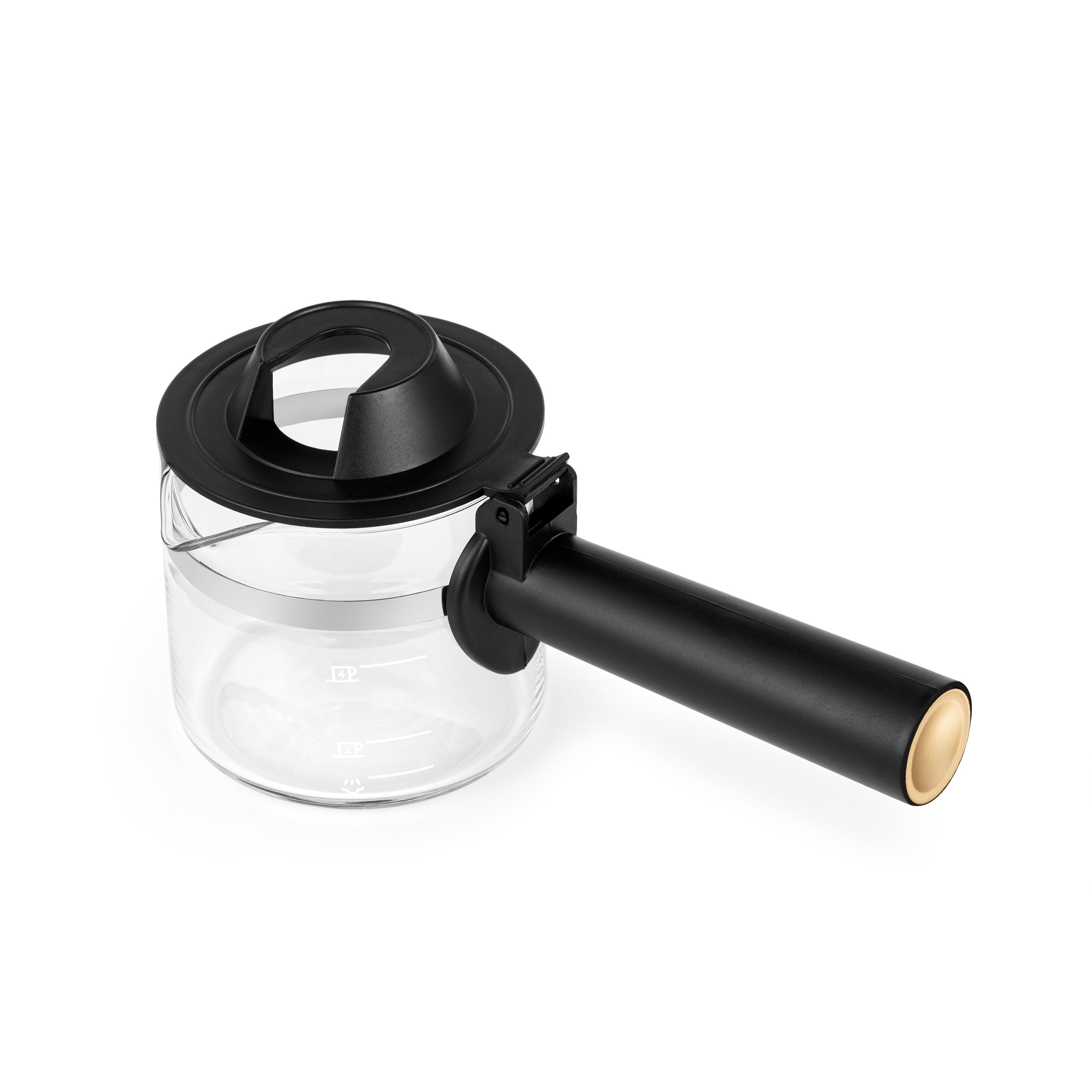 Collezioni Black and Gold Espresso Maker - New