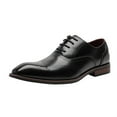 thumbnail image 2 of Men's Business Leather Shoes Men's Genuine Dress Casual Men's Shoes Brock Cowhide Shoes, 2 of 2