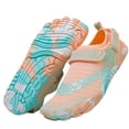 thumbnail image 4 of Wensltd Women Summer Water Shoes Trendy Comfortable Breathable Outdoor Hiking Beach Swimming Shoes Beige, 4 of 9