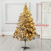 Pre-Lit Christmas Tree,Flocked Christmas Tree Premium Artificial Holiday Decor w/Cordless Connection, 2-in-1 LED Lights,Holiday Celebration Tree for Home Party Decoration,White