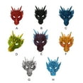 thumbnail image 4 of yingyy Cosplay Mask For Carnivals Christmas And New Years Parties Gifts Mask Cosplay Red, 4 of 6