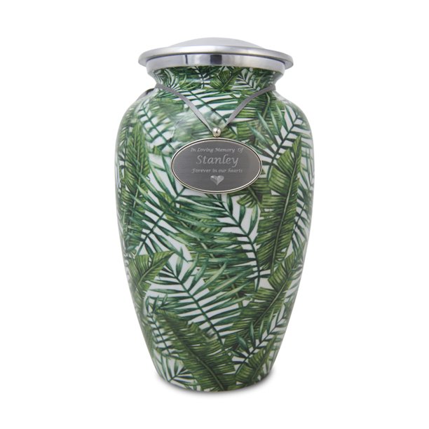 OneWorld Memorials Metal Alloy Memorial Urn For Adults