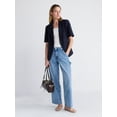 thumbnail image 3 of Scoop Women's and Women's Plus Short Sleeve Boxy Blazer, Sizes XS-4X, 3 of 7