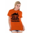 thumbnail image 4 of Live With Parents Slacker Funny Plus Size Crewneck Graphic Tee Shirt Brisco Brands 3X, 4 of 5