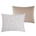 thumbnail image 3 of Greenland Home Fashions Novelty Holiday Reindeer Games Matelassé Pillow Sham, Standard, 3 of 7