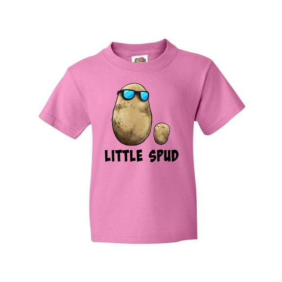 Inktastic Little Spud Potato Father and Child Youth T-Shirt