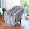 thumbnail image 2 of Blasgw Super Soft Warm Warm Micro Plush Fleece Blanket Throw Rug Sofa Bedding Pink, 2 of 2