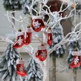 thumbnail image 3 of 6Pcs Simple Shiny Socks Gloves Ornament Xmas Tree Theme Festive Party Pendant, 3 of 8