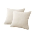 thumbnail image 1 of Toystoory 2 piezas de fundas de almohada para sala de estar, cama, funda de almohada cuadrada decorativa, funda de cojín para coche, suministros Decoración del hogar Beige, 1 of 6