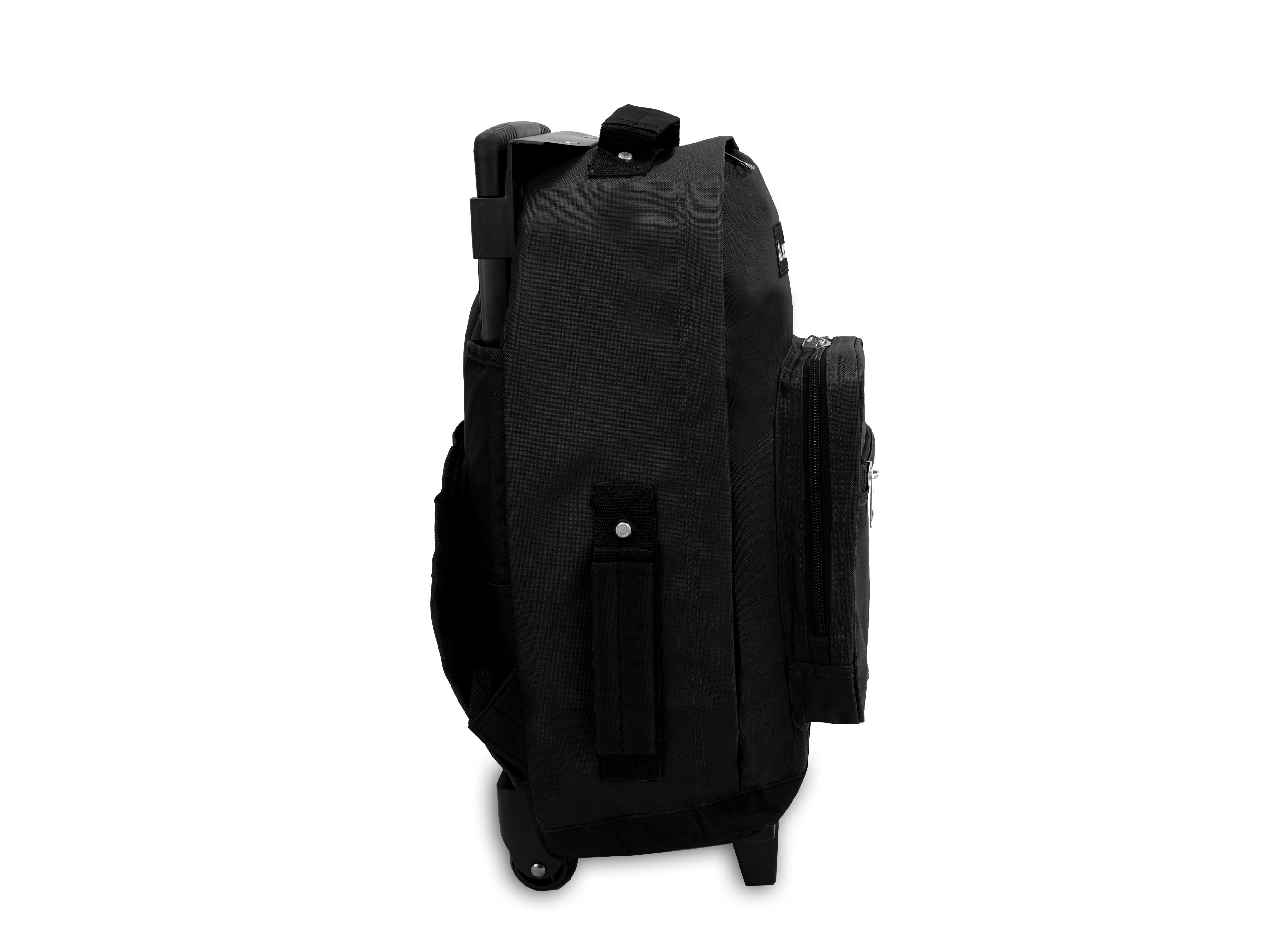 Everest Unisex Wheeled Backpack, Black - image 5 of 5