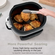 Ninja 8-in-1 PossibleCooker Plus 7.5 Qt Multi-Cooker, Slow Cooker, Steamer, Dutch Oven, MC2000WMSD Stone