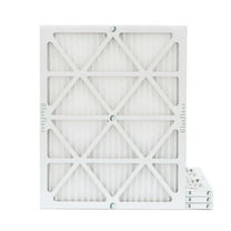 Glasfloss ZL 20x24x1 MERV 10 Pleated AC Furnace Air Filters. Box of 4. Exact Size: 19-3/8 x 23-3/8 x 7/8