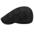thumbnail image 6 of LEKODE Paperboy Hats for Men Flat Cap Warm Hats for Women Beret Hats for Men Paperboy Hat Mens Beret Hat for Men Black M, 6 of 8