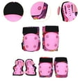 thumbnail image 6 of colaxi Knee and Elbow Pads Knee Pads for Child Breathable Gear Set Wrist Guards for Inline Rollerblading, Cycling, Biking S, 6 of 10