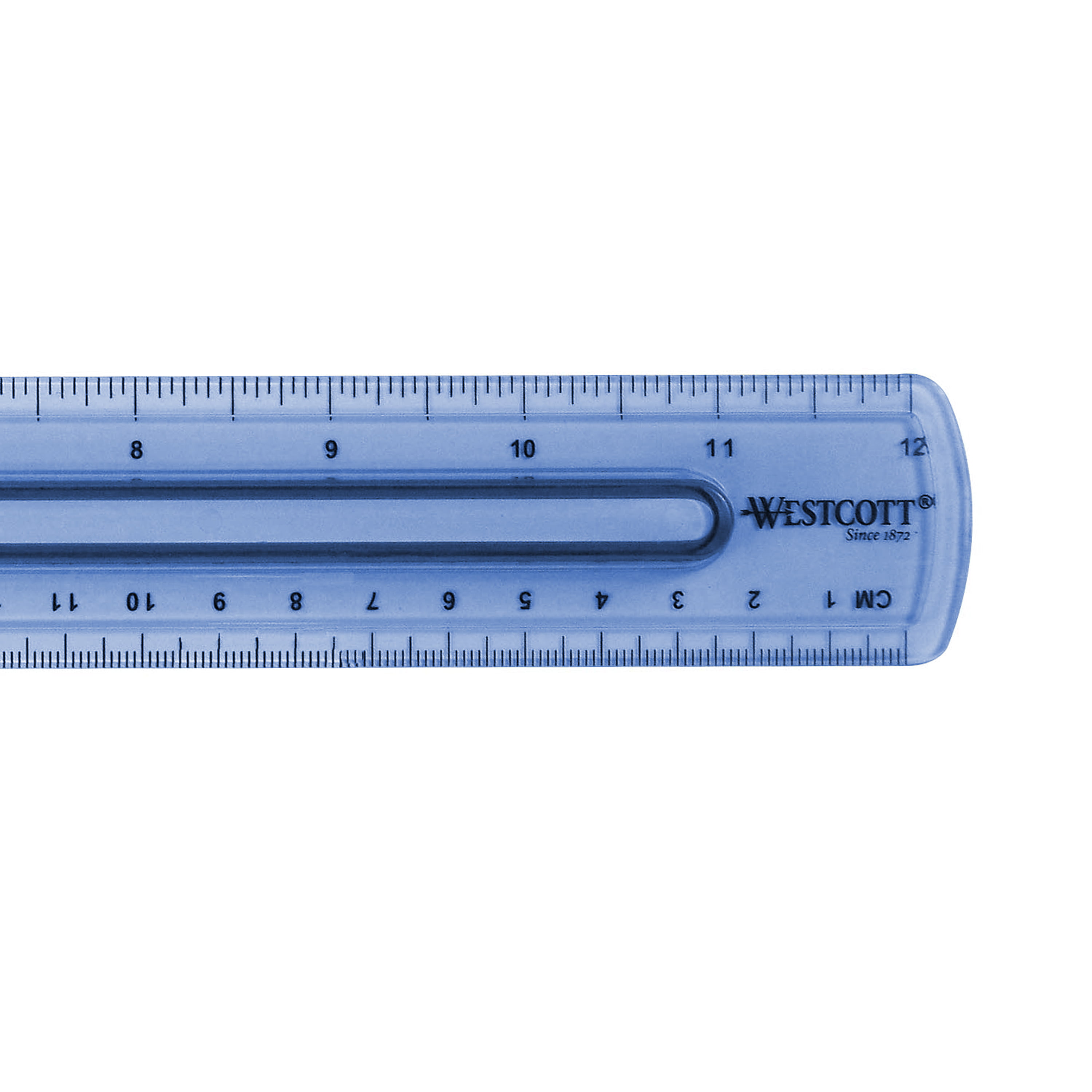 Westcott Plastic Ruler, 12 - Midwest Technology Products