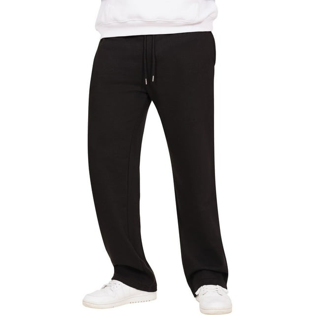 Casual Classics Bas de Jogging en Coton Filé à l'Anneau Coupe Décontractée pour Hommes