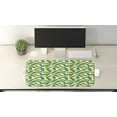 thumbnail image 2 of Botany Computer Mouse Pad, Banana with Giant Tropical Palm Leaves Seasonal Nature Graphic, Rectangle Non-Slip Rubber Mousepad Large, 31" x 12" Gaming Size, Hunter Green Yellow, by Ambesonne, 2 of 2