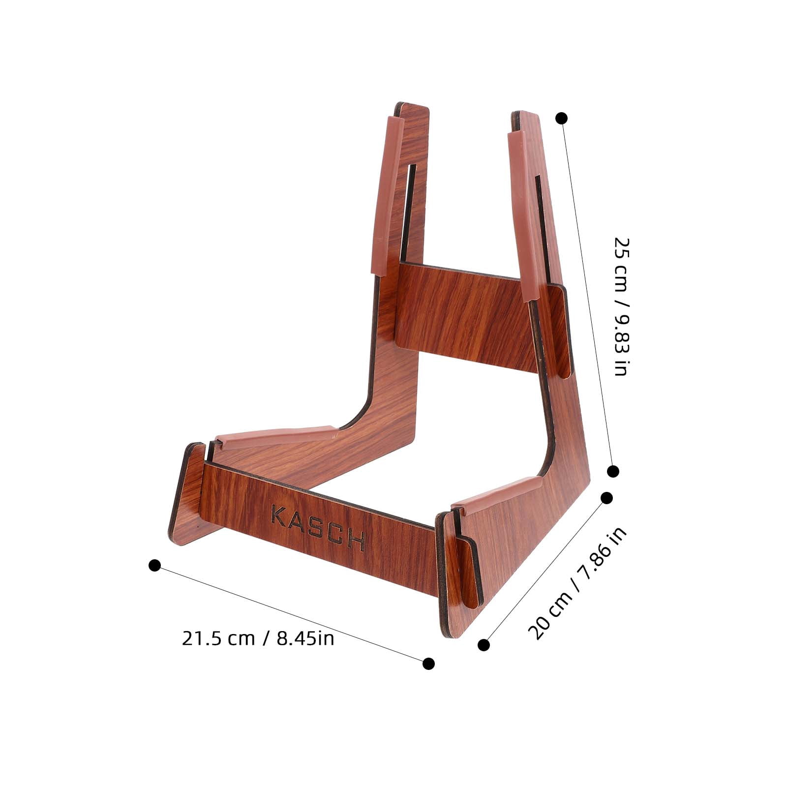 5 Count Guitar Stand Accessories Shelf Hanger Rack Guitars Brown