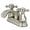 Brushed Nickel, variant on Kingston Brass KB4601BX Metropolitan 4 in. Centerset Bathroom Faucet with Pop-Up Drain, Polished Chrome