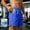 Blue, variant on Men's Quick Dry Cooling Athletic Shorts, Elastic Waist Drawstring Breathable Workout Shorts with Pockets for Running, Gym & Casual Wear Size S-5XL Blue