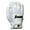 White, variant on Franklin Sports MLB Baseball Batting Gloves - Shok-Sorb X Batting Gloves for Baseball + Softball - Adult + Youth Padded Non-Sting Pair - White + Chrome - Adult Small