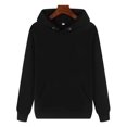 thumbnail image 3 of YOTEE-Sudadera con capucha gruesa para hombre y mujer, nueva prenda de invierno con bordado personalizado, de algodón de color sólido, informal, a la moda, 3 of 5