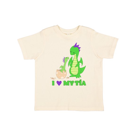 Inktastic I Love My Tía Boys or Girls Toddler T-Shirt