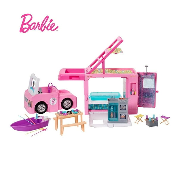 Barbie Precio Walmart Camper En De Barbie Barbie Pop Up Barbie