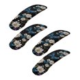 thumbnail image 7 of HELLHERO 2 Pcs Office Chair Armrest Cover Daisy Butterfly Print, Stretchable Chair Armrest Slipcover Pads, Office Seat Hand Rest Protector Elastic Band, 7 of 7