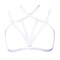 thumbnail image 1 of TureClos Arnés Sujetador Erógeno Fuerte Elasticidad Citas Gran calidad Impresionante Lencería Firmeza Apasionado Misterioso Cupless Bras blanco TureClos JD733114872, 1 of 6