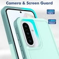 thumbnail image 5 of ELEHOLD for Samsung Galaxy A36 5G Case, Rugged Hard PC Soft TPU Hybrid Anti-Drop Camera Lens Protection Shockproof Glossy Non-Slip Slim Fit Case for Samsung Galaxy A36 5G,Mint, 5 of 5