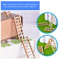 thumbnail image 4 of 15Pcs Simulation Ladder Decoration Wooden Stairs Sand Table Landscape Model, 4 of 8