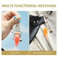thumbnail image 2 of Crab Claw Keychain Ring Funny Pvc Metal Soacebuddy Tongs Hook Man Miss Food Bags 2 Pcs, 2 of 6