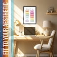 thumbnail image 3 of Months of the Year Poster - Colorful Monthly Names Print - Educational Wall Art for Preschool Kindergarten Back to School (Unframed), 3 of 4