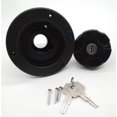 thumbnail image 2 of RV Fresh Water Locking Cap Spring and Seal Ring Design with Inlet Gravity Fresh Water Filling Hatch for Camping Trailer Gravity RV (Black), 2 of 5