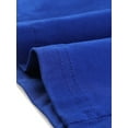 thumbnail image 5 of INSPIRE CHIC Robe Bustier Courte Évasée à Fermeture Éclair Apparente pour Femme, Bleu Royal, m, 5 of 5