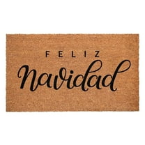 Calloway Mills 112291729 Classic Feliz Navidad Doormat, 17 x 29 in.