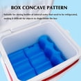 thumbnail image 2 of Reusable Ice Brick Ice Block Ice Pack Cooler Milk Storage Frozen Box for Mailing Frozen Food Shipping, 2 of 4