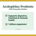 thumbnail image 4 of Nature's Bounty Chewable Probiotic Acidophilus Wafers, 100 Ct, 4 of 7