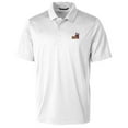 thumbnail image 2 of Cutter & Buck White Arizona State Sun Devils Primary Team Logo Prospect Textured Stretch Polo, 2 of 3