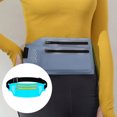 thumbnail image 3 of Apuakthei Riñoneras delgadas para correr para mujeres y hombres, bolsa para llaves para exteriores, fitness deportivo ajustable, 3 of 5