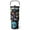 Black-1, variant on 30oz Insulated Stainless Steel Tumbler for Halloween - Flip Straw, Top Handle, Keeps Drinks Hot/Cold 12H, Goth Ghost Design Holiday Gift