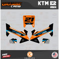 thumbnail image 3 of Kalair GFX Graphics Kit for Ktm ELECTRIC MINI SX-E2 (2024) Orange-crew Series, 3 of 4